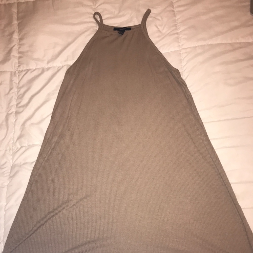 Iight Brown t-shirt dress